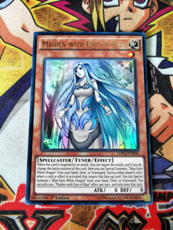 Maiden with Eyes of Blue ldk2-enk06 1st Edition (NM/VLP) Ultra Rare Yu-Gi-Oh! - Image 1
