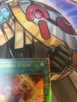 Yu-Gi-Oh Lightning Storm RA04-EN094 Quarter Century Secret Rare Card New Art - Image 2