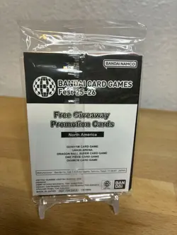 SEALED TCG Bandai Card Games Fest 25-26 Promo PACK-Gundam, OP, Digimon, UA, &DBS - Image 2