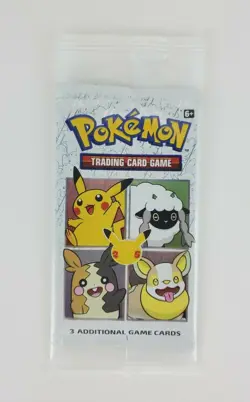 25th Anniversary General Mills Cereal Pokemon Cards 3-Card Double Sealed Pack - Image 1