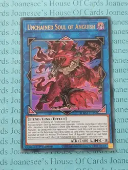 BLMM-EN158 Unchained Soul of Anguish Ultra Rare Yu-Gi-Oh Card 1st New - Image 1