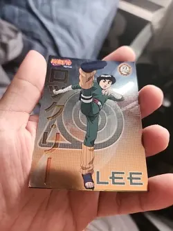 2 Holo Naruto Ninja Ranks NW9 Panini Card CCG Rare Foil Lee Set 2002 Condition - Image 3