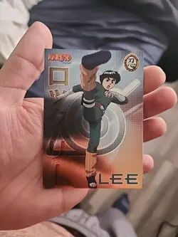 2 Holo Naruto Ninja Ranks NW9 Panini Card CCG Rare Foil Lee Set 2002 Condition - Image 4