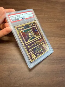 Pokemon Ancient Mew PSA 10 GEM MINT Double Holo 2000 Game Movie Promo Card - Image 4