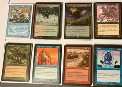 Mtg 15 card lot 5 vintage cards 5 the list reprints cards 2 rares 2 foils - Image 1