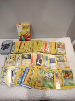 Mixed Card Lot Of Pokemon Cards Too Many To Count. Most English Some... - Image 1