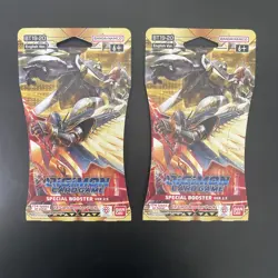 DIGIMON Card Game Special Booster Ver 2.5 12 Card Booster Pk (BT19-20), SET OF 2 - Image 1