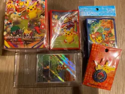 Pokemon Victini promo 271/SV-P Card File Set Pack Japanese plus Tohoku Supplies - Image 1