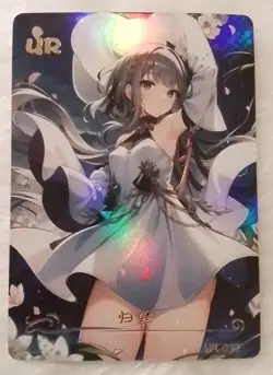 Hargentus UR UR-035 Pink Beauties 2 Goddess Story Anime Card - Image 1