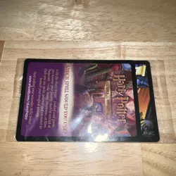 Through the Trapdoor Harry Potter TCG CCG PROMO Card Brand NEW SEALED English - Image 1