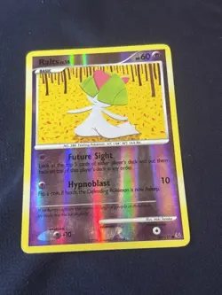 Ralts 89/127 Platinum Reverse Holo Pokemon card played - Image 1