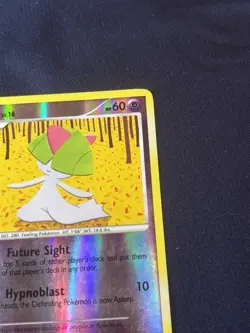 Ralts 89/127 Platinum Reverse Holo Pokemon card played - Image 2