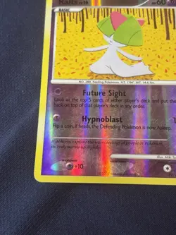 Ralts 89/127 Platinum Reverse Holo Pokemon card played - Image 4
