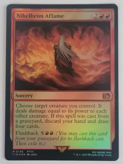 Nibelheim Aflame (Foil) | NM/M | Final Fantasy FFVII 0146 | MTG | Magic - Image 1