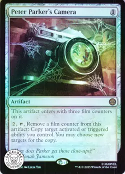 MTG Peter Parker's Camera (171) | NM Foil | Spider-Man (SPM) - Image 1