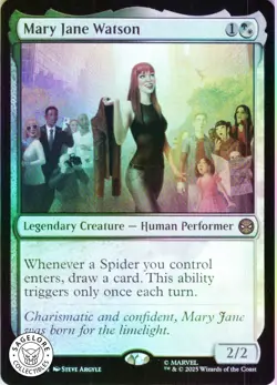 MTG Mary Jane Watson (134) | NM Foil | Spider-Man (SPM) - Image 1
