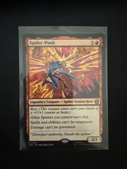 Spider-Punk - 0092 - Marvel's Spider-Man MTG - NM/M - Image 1