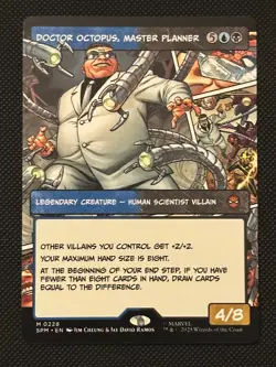 Doctor Octopus, Master Planner NM Regular #228 MTG Marvel's Spider-Man - Image 1