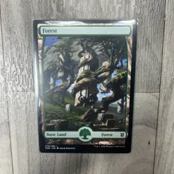 MTG Forest Full Art Zendikar Rising (ZNR) Basic Land Magic #279/280 NM - Image 1