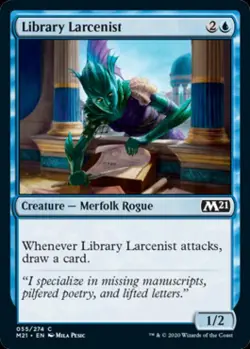 Library Larcenist - Near Mint MTG Magic 2021 Core Set - Image 1
