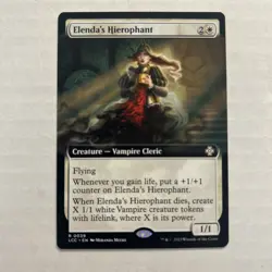 Elendas Hierophant #71 Borderless The Lost Caverns of Ixalan | MTG | NM - Image 1