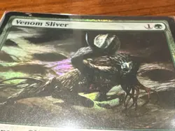 Venom Sliver FOIL NM MTG Core Set 2015, Magic - see photos for condition - Image 5