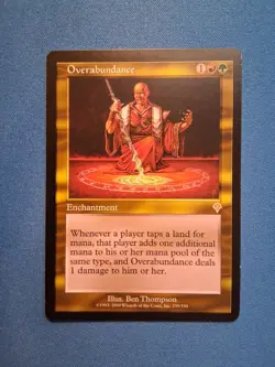 Overabundance Invasion LP Magic MTG - Image 1