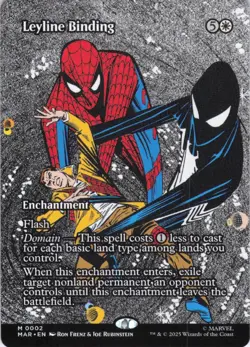 MTG Leyline Binding (Borderless) (2) | NM | Marvel Eternal (MAR) - Image 1