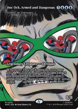 MTG Doc Ock, Armed and Dangerous (Borderless) (10) | NM | Marvel Eternal (MAR) - Image 1