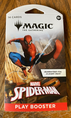 MTG: Magic The Gathering Marvel Spider-Man Play Sleeved Booster Pack - Image 1