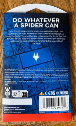 MTG: Magic The Gathering Marvel Spider-Man Play Sleeved Booster Pack - Image 2