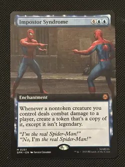 Impostor Syndrome (Extended Art) Marvel's Spider-Man Regular MTG - Image 1