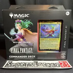 MTG Magic The Gathering Final Fantasy Commander Deck Revival Trance - FREE SHIP - Image 1