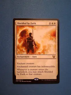 Shielded by Faith Commander 2015 LP Magic MTG - Image 1