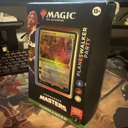 Magic The Gathering Comander Masters Deck Planeswalker Party Mtg Trading Cards - Image 4