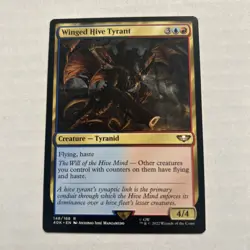 Winged Hive Tyrant - Near Mint MTG Universes Beyond: Warhammer 40K - Image 1