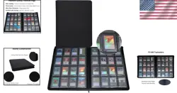 Secure 16 Pocket Toploader Card Binder - Ideal for TCG, MTG, and Sports Cards - Image 2