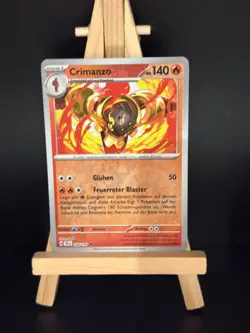 Crimanzo 034/191 Reverse Holo Pokemon Karte TCG aus Sturmische Funken - Image 1