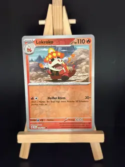 Lokroko 030/191 Reverse Holo Pokemon Karte TCG aus Sturmische Funken - Image 1