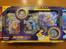 Pokemon Eeveelution Vmax Premium Collection Vaporeon Flareon Jolteon Set of 3 - Image 4