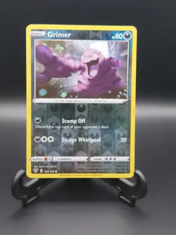 Grimer - 100/189 - #100 - Reverse Holo - Pokemon Sword & Shield: Darkness Ablaze - Image 1