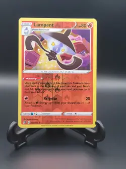 Lampent - 032/192 - Reverse Holo - Pokemon Sword & Shield: Rebel Clash - Image 1
