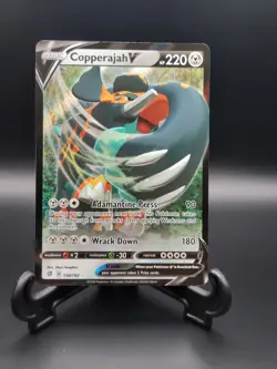 Copperajah V - 136/192 - Ultra Rare - Pokemon Sword & Shield: Rebel Clash - Image 1