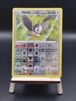 Starly - 145/189 - Reverse Holo - Pokemon Sword & Shield: Darkness Ablaze - Image 1