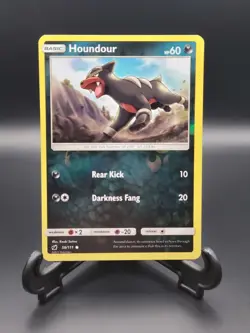 Houndour - 58/111 - Reverse Holo - Pokemon Sun & Moon: Crimson Invasion - Image 1