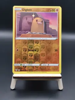 Diglett - 084/189 - Reverse Holo - Pokemon Sword & Shield: Darkness Ablaze - Image 1