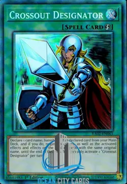 Yugioh Crossout Designator RA02-EN063 Collector'S Rare 1st Edition - Image 1