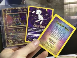 Ancient Mew 2000 Holo SWIRL Black Star Promo Rare WOTC Nintendo Pokemon Card TCG - Image 1