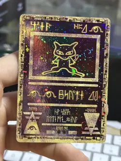 Ancient Mew 2000 Holo SWIRL Black Star Promo Rare WOTC Nintendo Pokemon Card TCG - Image 4