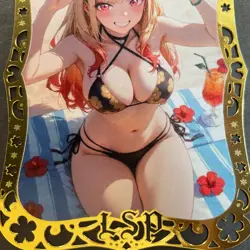 Goddess Story Gold METAL Card - Serial Number #012/100! - Anime Marin Dress Up - Image 3